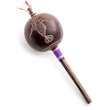 Load image into Gallery viewer, Peruvian Amazon Gourd Rattle - Hummingbird/Condor