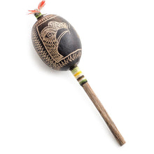 Load image into Gallery viewer, Peruvian Amazon Gourd Rattle - Four Directions