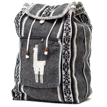Load image into Gallery viewer, Peruvian Wool Backpack w/ Llama Pocket