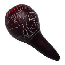 Load image into Gallery viewer, Peruvian Amazon Colorful Gourd Rattle - Short