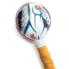 Load image into Gallery viewer, Native American White Horse Rattle