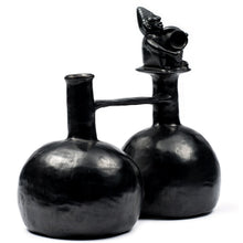 Load image into Gallery viewer, Huaco Silbador-Peruvian Water Whistling Vessel - Shaman with Vessel