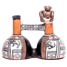Load image into Gallery viewer, Huaco Silbador-Peruvian Whistling Vessel - Jaguar