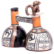 Load image into Gallery viewer, Huaco Silbador-Peruvian Whistling Vessel - Jaguar
