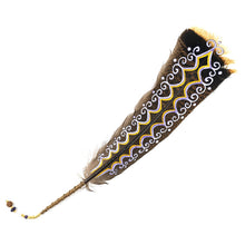 Load image into Gallery viewer, Star Spirit Painted Feather