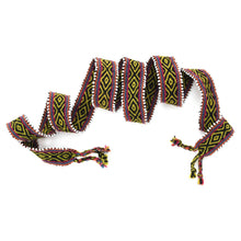 Load image into Gallery viewer, Watana Tie w/Beaded Trim