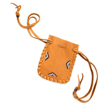 Load image into Gallery viewer, Beaded Leather Medicine Bag
