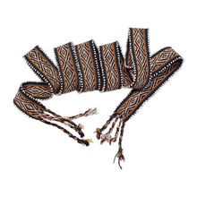 Load image into Gallery viewer, Watana Tie w/Beaded Trim