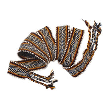 Load image into Gallery viewer, Watana Tie w/Beaded Trim