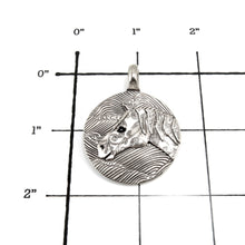 Load image into Gallery viewer, Sterling Silver Horse Totem Pendant
