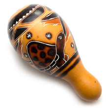 Load image into Gallery viewer, Peruvian Carved Gourd Rattle
