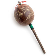 Load image into Gallery viewer, Peruvian Amazon Gourd Rattle - Four Directions
