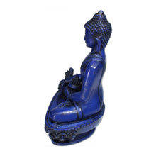 Load image into Gallery viewer, Medicine Buddha Blue Resin - 5.5 in
