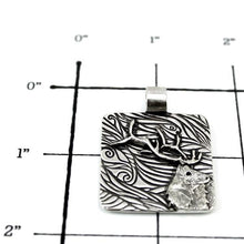 Load image into Gallery viewer, Sterling Silver Elk Totem Pendant

