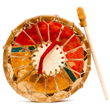 Load image into Gallery viewer, Strength &amp; Light Buffalo Hide Hand Drum
