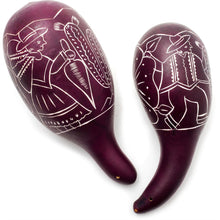 Load image into Gallery viewer, Peruvian Amazon Colorful Gourd Rattle - Short
