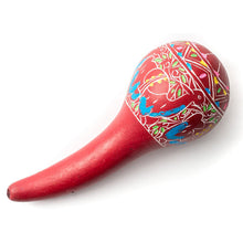 Load image into Gallery viewer, Peruvian Amazon Colorful Gourd Rattle - Short
