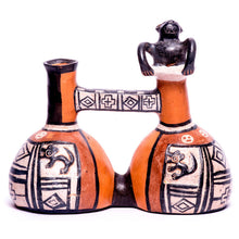 Load image into Gallery viewer, Huaco Silbador-Peruvian Whistling Vessel - Jaguar
