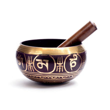 Load image into Gallery viewer, Tibetan Handmade Singing Bowl - Red - 6 inch
