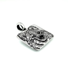 Load image into Gallery viewer, Sterling Silver Wolf Totem Pendant
