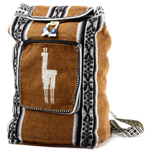 Load image into Gallery viewer, Peruvian Wool Backpack w/ Llama Pocket

